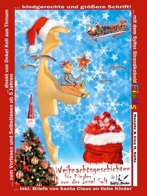 cover image of Weihnachtsgeschichten für Kinder von der Insel Sylt mit dem Sylter Strandkobold Fitus